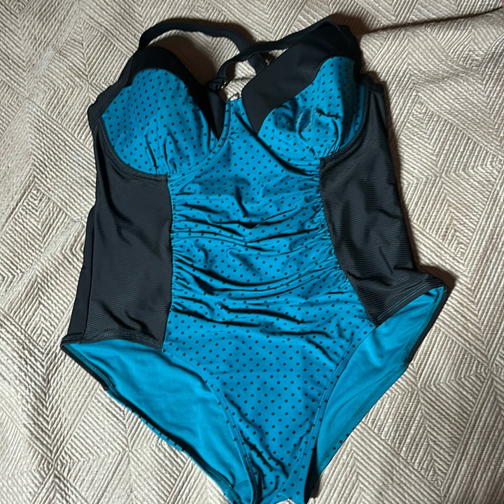Blue/Black Swim Suite